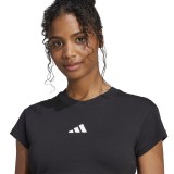 Γυναικεία Κοντομάνικη Μπλούζα Μαύρη - adidas Sportswear Future Icons Small Logo Εικόνα 2