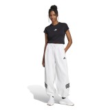 Γυναικεία Κοντομάνικη Μπλούζα Μαύρη - adidas Sportswear Future Icons Small Logo Εικόνα 4