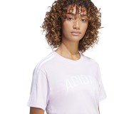 adidas sportswear W L SOFTS TEE JM0360 Lilac Image 1