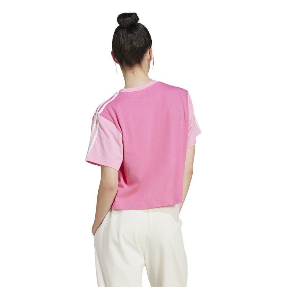 adidas sportswear W 3S CR TOP IS1574 Ροζ