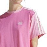 adidas sportswear W 3S CR TOP IS1574 Ροζ Εικόνα 1