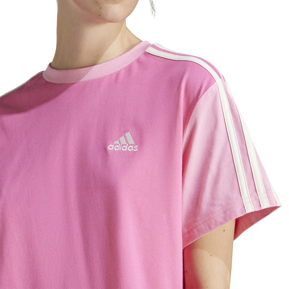 adidas sportswear W 3S CR TOP IS1574 Ροζ