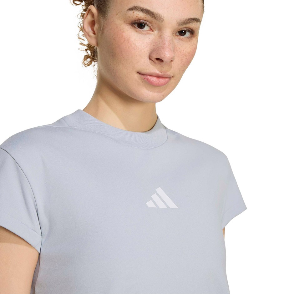 Women's T-Shirt Grey - adidas Sportswear Z.N.E. Baby