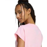 Γυναικεία Κοντομάνικη Μπλούζα Ροζ - adidas Sportswear Essentials Linear Εικόνα 1