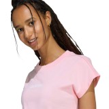 Γυναικεία Κοντομάνικη Μπλούζα Ροζ - adidas Sportswear Essentials Linear Εικόνα 2