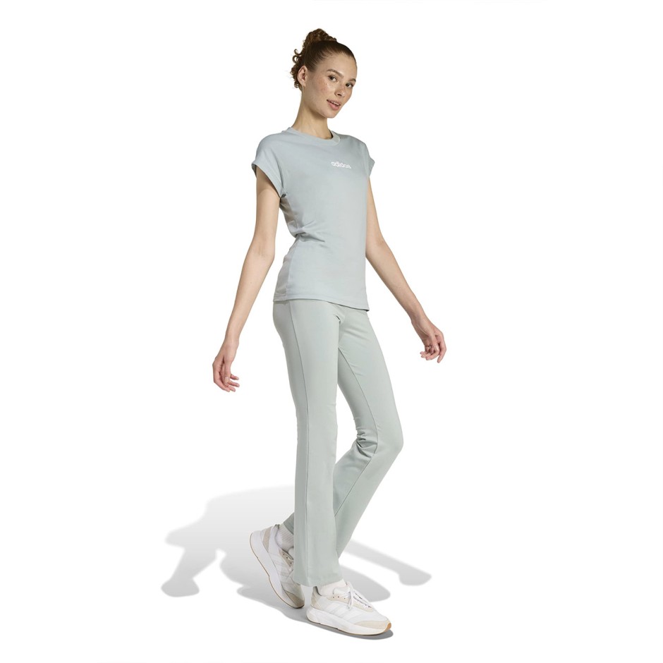 Γυναικεία Κοντομάνικη Μπλούζα Βεραμάν - adidas Sportswear Essentials Linear