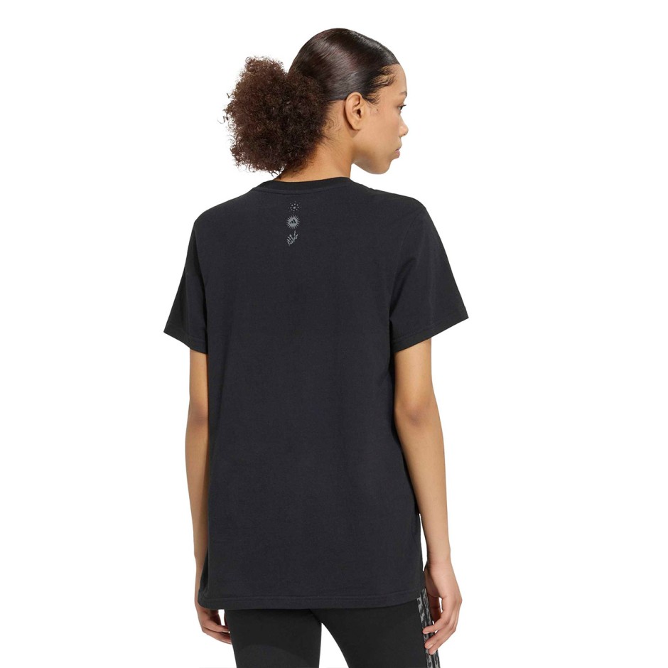 Γυναικεία Κοντομάνικη Μπλούζα Μαύρη - adidas Sportswear Animal Loose Graphic 2