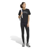 Γυναικεία Κοντομάνικη Μπλούζα Μαύρη - adidas Sportswear Animal Loose Graphic 2 Εικόνα 3
