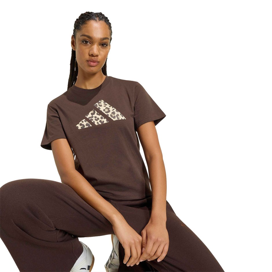 adidas sportswear ANIMAL T KT2676 Καφέ