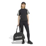 Women's T-Shirt Black - adidas Sportswear KIT 3-Stripes Image 3