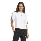 adidas sportswear W FI 3S TEE IV5270 White Image 