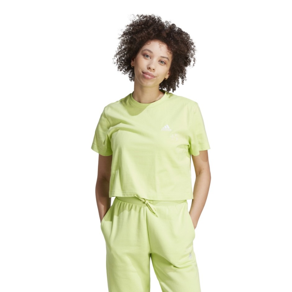 adidas sportswear W BLUV Q3 CRO T IJ8741 Green