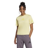 adidas sportswear W Z.N.E. TEE JC5400 Yellow Image 