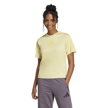 adidas sportswear W Z.N.E. TEE JC5400 Yellow