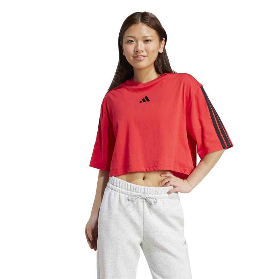 adidas sportswear W 3S SJ TLR T JE1198 Red