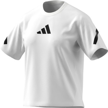 Γυναικεία Κοντομάνικη Μπλούζα Λευκή - adidas Sportswear Z.N.E.