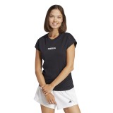 adidas sportswear W LIN SJ T JC8238 Black Image 