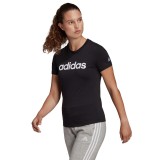 adidas sportswear W LIN T GL0769 Black Image 