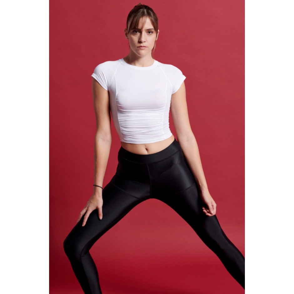 BAYA CROPPED TOPPED WITH CUT-OUT 48591-WHITE Λευκό