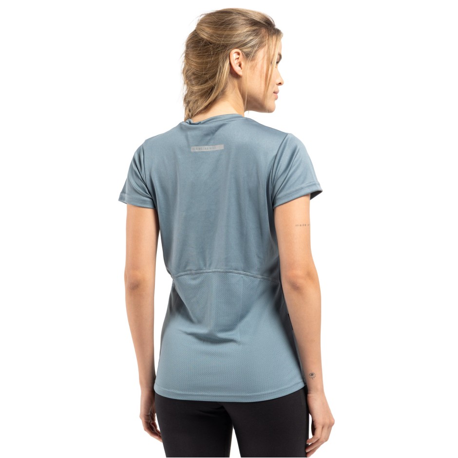 Women's Running T-Shirt Blue - VENIMO 