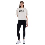 Women’s Training T-Shirt Ecru - VENIMO  Image 3