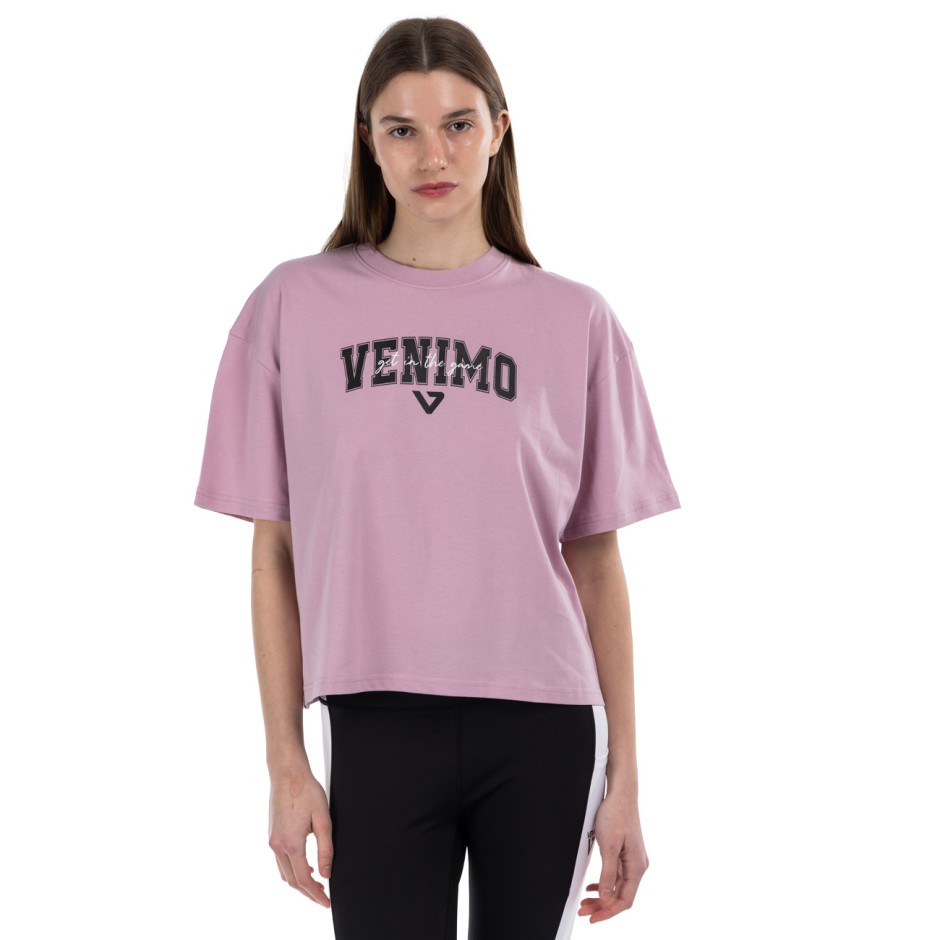 Women’s Training T-Shirt Lilac - VENIMO 
