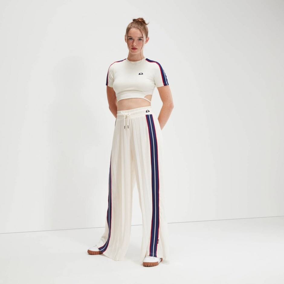 ELLESSE MALDONADO CROP T SHIRT SGV20144-904 Ecru