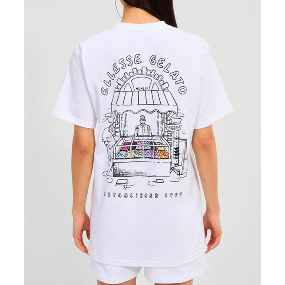 ELLESSE SWIM LA STREGA TEE SGZ21999-908 White
