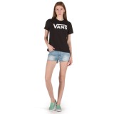 VANS WM FLYING V CREW VN0A3UP4BLK-BLK Μαύρο