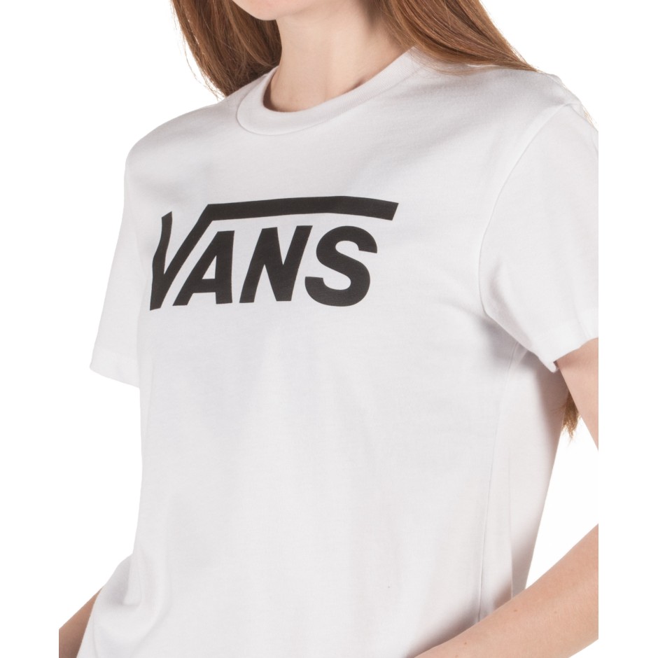 VANS WM FLYING V CREW VN0A3UP4WHT-WHT White