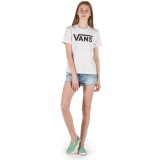 VANS WM FLYING V CREW VN0A3UP4WHT-WHT White Image 2