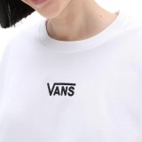 VANS FLYING V OVERSIZED VN0A7YUTWHT-WHT White Image 1