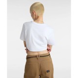 VANS FLYING V CREW CROP II VN000GFFWHT-WHT White Image 0