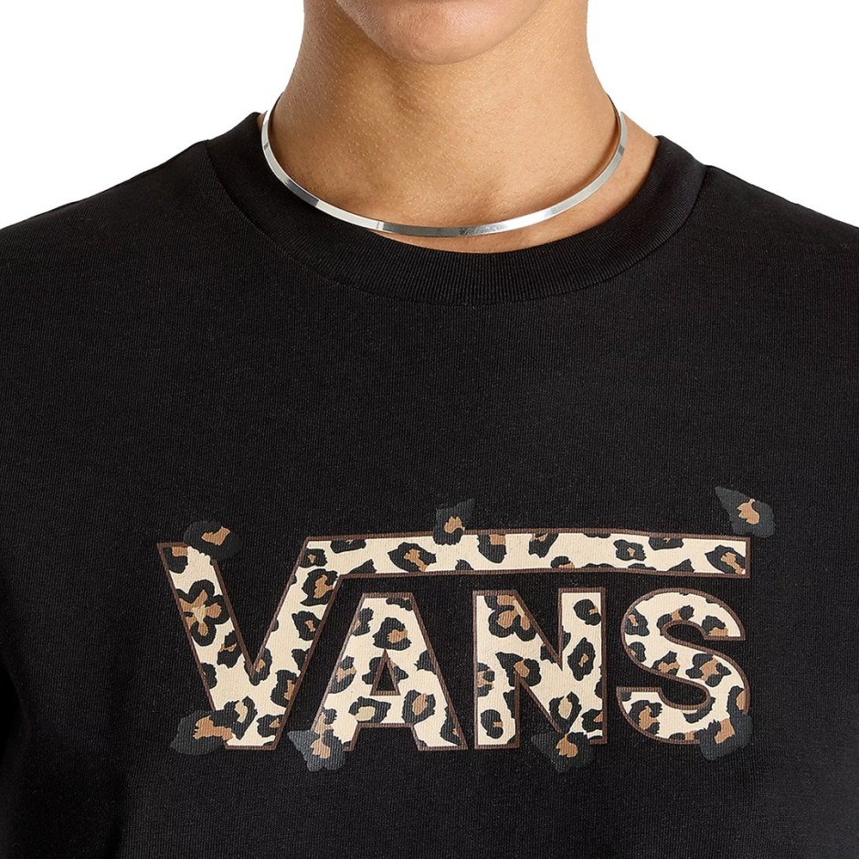 VANS ANIMALIER CREW SS VN000KH3BLK-BLK Black