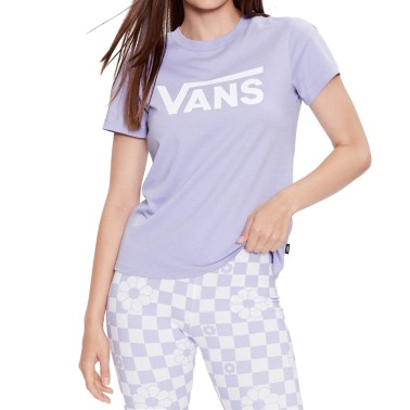 VANS WM FLYING V CREW TEE VN0A3UP4CIF-CIF Purple