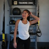FABLETICS FEATHER TECH+ SHORT-SLEEVE TOP FT5923-TK2459004-3570-CLASSIC WHITE White Image 2