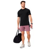 FABLETICS THE TRAINING DAY TEE MFT006-SS2039655-0001-BLACK Μαύρο Εικόνα 1
