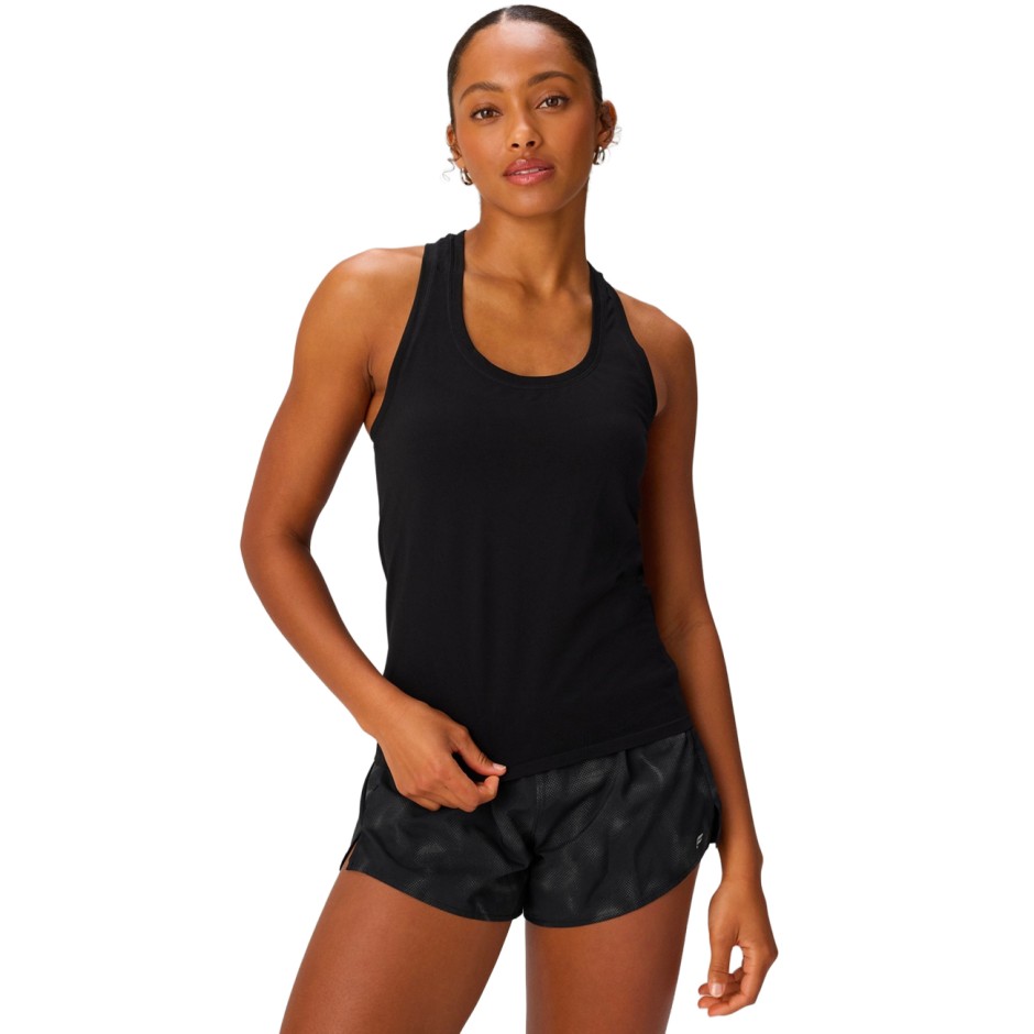 FABLETICS FEATHER TECH+ SHORT-SLEEVE TOP FT5923-TK2459004-0001-BLACK Μαύρο