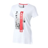 WILSON W NYC AERIAL TECH TEE WRA802603-WHITE White Image 