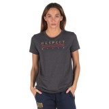 UNDER ARMOUR FREEDOM x PROJECT ROCK WOMEN'S SHORT SLEEVE SHIRT 1347703-010 Γκρί