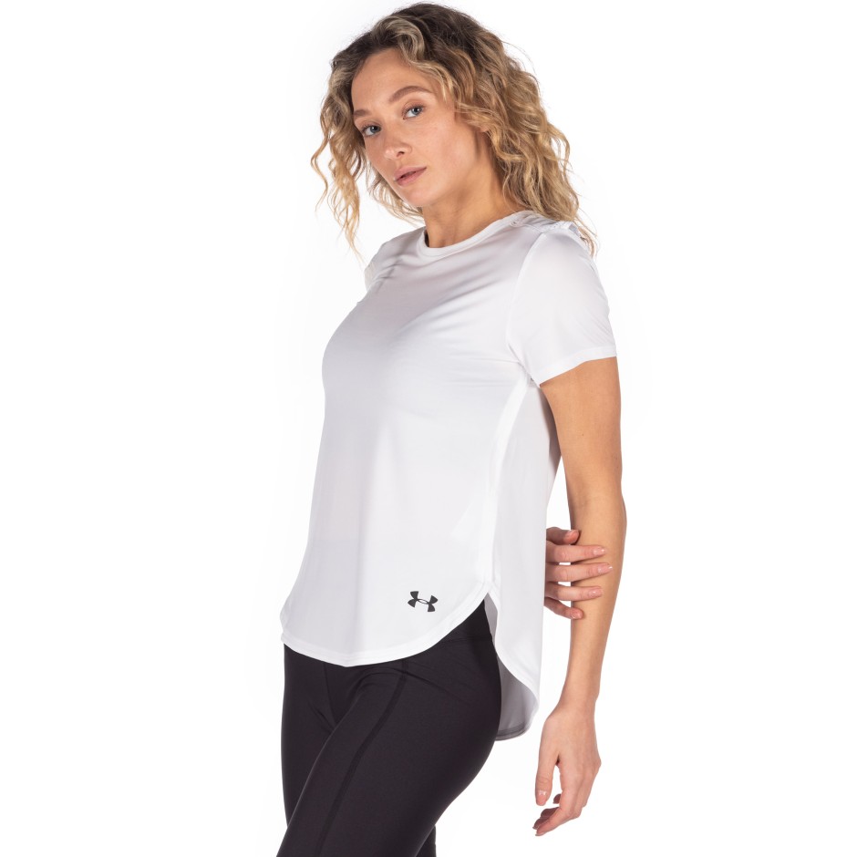 ΓΥΝΑΙΚΕΙΟ T-SHIRT TRAINING UNDER ARMOUR SPORT CROSSBACK 1355702-100 Λευκό