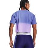 UNDER ARMOUR UA BRANDED DIP DYE CROP SS 1376750-495 Purple Image 0