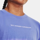 UNDER ARMOUR UA BRANDED DIP DYE CROP SS 1376750-495 Purple Image 1