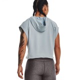 UNDER ARMOUR UA RIVAL TERRY SS HOODIE 1376997-465 White Image 0