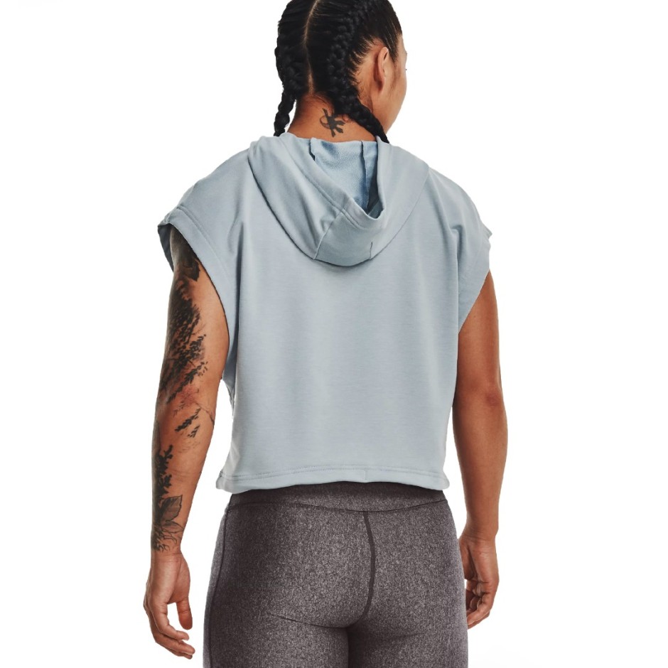 UNDER ARMOUR UA RIVAL TERRY SS HOODIE 1376997-465 White