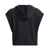UNDER ARMOUR UA RIVAL TERRY SS HOODIE 1376997-001 Black Image 2