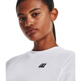 UNDER ARMOUR LOGO LC OVERSIZED HW SS 1379948-100 White Image 1