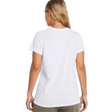 Γυναικεία Κοντομάνικη Μπλούζα Λευκή - Under Armour Sportstyle Graphic Εικόνα 0