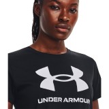 UNDER ARMOUR LIVE SPORTSTYLE GRAPHIC SSC 1356305-001 Black Image 1