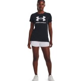 UNDER ARMOUR LIVE SPORTSTYLE GRAPHIC SSC 1356305-001 Black Image 2